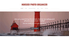 Desktop Screenshot of hoosierphotoorganizer.com